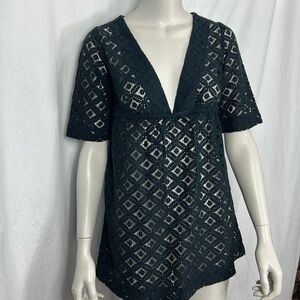 BANANA REPUBLIC peek-a-boo tunic mini dress/cover all. Never worn!